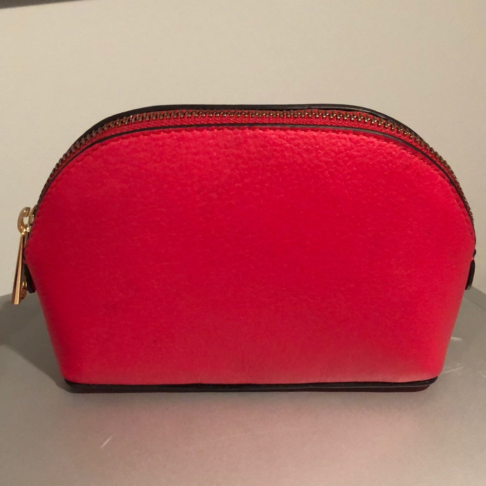 Leather cosmetic case